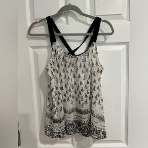 Pattern tank top